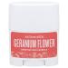 Schmidt's Geranium Flower Sensitive Skin Natural Deodorant Stick Travel Size 0.7 ounces / 19.8 grams