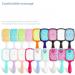 Comb Women's Scalp Massage Comb Hair Brush Women's Hollowed Out Home Salon Hair Styling Tool Comb Wide Tooth Comb (Color : Transparent-white) - Buy Online on GoSupps.com
