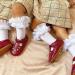 Dotty Fish Leather T-bar First Walking Shoes | Baby & Toddler Girls | Non-Slip | Child Size 3-7 UK | Plum T Bar - Buy Online on GoSupps.com