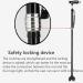 Portable Adjustable Crutches Post-Injury Or Surgical Support for The Elderly Lightweight Durable and Ergonomically Designed Interesting - Buy Online on GoSupps.com