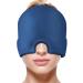 Headache Hat Migraine U-Shaped Headache Relief Hat | Headache Ice Wrap Cold for Headache Eyes Discomfort Eyes Tension Aezon Single Layer Blue - Buy Online on GoSupps.com