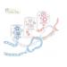 Shop Premium Newborn Baby White Pacifier Chain Collection - International Shipping Available - Buy Online on GoSupps.com