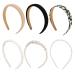 Vin Beauty 6Pcs Women's Headbands Set - Non-slip, Pearl and Flower Designs for Girls - Buy Online on GoSupps.com