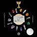Soulnioi Healing Crystals Set - 24pcs with 7 Chakra Stones, White Crystal Wands, Tarot Cloth & Pyramid Energy Generator - Spiritual Healing Kit for Meditation and Beginners (A-white Crystal) - Buy Online on GoSupps.com