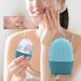 Silicone Ice Roller - Silicone Ice Mold for Face Beauty | Eye Massager Cube Holder Shells Shape De-Puff Eye Bags | Ice Cube Roller Massager Reusable Ice Mold for Face Eyes Neck Blue - Buy Online on GoSupps.com