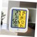 Balacoo Mini Thermometer & Hygrometer - Digital Outdoor Temperature Gauge with LED Display | Compact Weather Monitor for Home & Garden - Buy Online on GoSupps.com