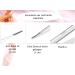 Professional 2-Sided Stainless Steel Corner File - Straight & Curved Nail Tool for Precision Filing - Buy Online on GoSupps.com