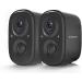 HOWIRAY Battery Operated Security Camera - 1080P Night Vision Motion Detection 2-Way Talk Wireless 2.4Ghz Cameras Outdoor I65 Waterproof Alarm for Home Garten Smallholding Black 2Pack Black - 2pcs - Buy Online on GoSupps.com