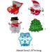 hgnxa Christmas Style Santa/Tree/Snowflake/Shoes/Snowman Pattern Hair Claw Delicate Ladies Taking Photo Braids Hair Claw - Buy Online on GoSupps.com