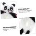 Beaupretty Rope panda head rope hair elastics elastic hair band hair rubber hair ties black tiara black scrunchies black rubber bands hair ponytail Miss hair tie holder fabric Rubber - Buy Online on GoSupps.com
