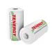 Tenergy Centura 1.2V NiMH Rechargeable D Battery 8000mAh Low Self Discharge D Cell Batteries Pre-Charged D Size Battery 2 Pack UL Certified