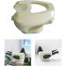 Magideal Pigeon Holder Feeder - Durable Plastic Accessories for Poultry Fixed Frame for Feeding Water & Medication - Ideal for Carrier Pigeons - White - Buy Online on GoSupps.com