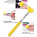 UNOOE Metal Back Scratcher Set - 4 PCS Extendable up to 27 inches for Itch Relief, Portable with Carry Bag - Perfect for Men and Women at Home, Office, and Travel - Buy Online on GoSupps.com
