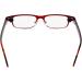Self-Adjustable Glasses - Oxford Edition in Ruby Red | Stylish & Comfortable Eyewear for All International Shippers - Buy Online on GoSupps.com
