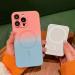 Buy Luxurious Color Gradient Silicone Case for Samsung Galaxy S22 S21 Ultra S23 5G & S21 Plus - Magnetic Wireless Charging Compatible - Buy Online on GoSupps.com
