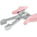 Profesional Hair Extension Pliers for Removing Micro Rings and Crushing Fusion Bond - Anti-rust Stainless Steel with Non-slip Grip - Pink - 6'' - Buy Online on GoSupps.com