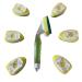 Non Scratch Heavy Duty Dish Washing Wand and Refill Sponge Heads Set for Kitchen Sink Pot and Dishes - Dish Soap Dispenser Wand - Cleaning Brush Scrubber for Washing Scrubbing and Household Use