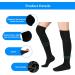 ACWOO Thigh High Compression Stockings 15-21mmHg - Support for Varicose Veins, Edema, Flight, Nurses, Running - Men & Women - Buy Online on GoSupps.com