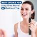 Rechargeable Electric Toothbrush with 6 Replacement Heads | 5 Modes, Timer Reminder | Travel-Friendly | Black - Buy Online on GoSupps.com