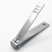 HCHGJKN Nail Clippers Straight Mouth Stainless Steel Nail Clipper Manicure Pedicure Cutter Trimmer Cuticle Nippers For Nail Care Silver