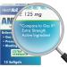HealthA2Z Extra Strength Gas Relief | Simethicone 125mg | Fast Relief from Stomach Discomfort & Bloating | Anti Flatulence | 15 Count (Pack of 3 - Buy Online on GoSupps.com
