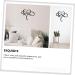 GRIRIW 1pc Iron Pendant Home Decor Heart Pendant Room Backdrop Hanging Ornament Wrought Iron Wall Hanging 45x39cm Black - Buy Online on GoSupps.com