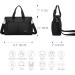 ROYAL FAIR Nappy Changing Bags Baby Changing Bag For Mom And Dad Portable Messenger Tote Bag with Pram Clips Maternity Diaper Bag Travel Tote Bag (Black Medium) 40x28 x12.8 CM Black - Buy Online on GoSupps.com