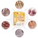 3 Pairs Moisturizing Peeling Hand Mask with Honey & Milk - Natural Plant Extracts Collagen Brightening & Anti-Aging Repair - Buy Online on GoSupps.com