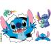 Lilo and Stitch 3D Wall Stickers - Kids Cartoon Decals for Nursery and Bedroom Decor | 16.5X23.6 inch - Buy Online on GoSupps.com