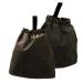 KAKADU shoe protection overshoes made of oilskin in black & brown - keeps insects and dirt away Black One size