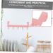 Cabilock Over The Door Towel Rack Over The Door Towel Bar Traceless Hooks Hook up Row Hook Household Size 1 Pink - Buy Online on GoSupps.com