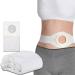 Samnuerly hernia band Unisex-StomaG rtel for colostomia patients to prevent parastomal hern service opening with 100 pieces of stoma strip for hernia