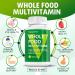VEGEPOWER Whole Food Multivitamin + Iron Gummies - Energy & Gut Health Support 90 Ct - Buy Online on GoSupps.com