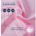 HERZLG LLFE Luxury Silk Sleep Mask - 100% Pure Mulberry Silk Blindfold (Pink) - Buy Online on GoSupps.com