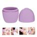 Balacoo Silicone Face Ice Roller - Cooling Facial Massage Globes for Eyes - Purple Silica Gel - 11.5x7cm - Buy Online on GoSupps.com