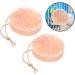 Happyyami 2pcs Pet Saline Salt Licking Bricks Salt Brick for Rabbit Small Pets Lick Salt Mineral Saline Pink - Buy Online on GoSupps.com