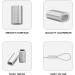 BLUEWING Fishing Crimps 100 Pieces Aluminum Oval Crimping Sleeves - Size 14 (1.5*15mm) for Secure Fishing Line Connections - Buy Online on GoSupps.com