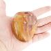 Orientrea Sardonyx Palm Stone - Smooth Healing Crystal Worry Stone - Buy Online on GoSupps.com