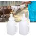 Yuehua 1L Calf Bottle - Suction Bottle for Calves Sheep & Lambs | Removable Pacifier | Ideal for Farm & Ranch - Buy Online on GoSupps.com