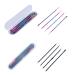 Blackhead Remover Tool Kit Spot Popper Pimple Popper Kit Dots for Spot Stainless Steel Acne Needles Comedone Extractor Double Side Milia Removal Tool for Blackhead  Whitehead  Black