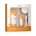 4 Pack Vitamin C Moisturizing Skin Care Set for Women Girls, Anti-Aging Brightening Face Skin Care Kit, Cleanser, Serum, Eye Cream and Eye Cream