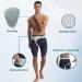 Buy Gagaiuco Hernia Belts - Flexible Adjustable Inguinal Support for Men & Women - Central Fragment Bandage - Sustainable Design - Left & Right Options - Buy Online on GoSupps.com