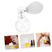 WOFASHPURET Empty Bottle Travel Filling Dispenser Glass