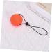 Handmade Collbath Strong Ball Handle - 5.3cm Finger Grip Exercise Ball for Hand & Wrist Strengthening - Anti-Drop Fitness Tool in Orange - Buy Online on GoSupps.com
