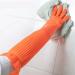 SEPTAM Cleaning Gloves Super Long Waterproof Rubber Gloves Dishes Latex Gloves Rubber Gloves - Buy Online on GoSupps.com