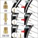 XFENTECH 15-Piece Bicycle Pump Adapter Set | AV DV SV Valve Adapters for Air Pumps Compressors & Ball Pumps | Essential Accessories for Bicycle Pumps - Buy Online on GoSupps.com