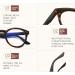360 Multifocal Reading Glasses | Blue Light Blocking | Ultralight Presbyopic Eyewear for Men & Women - 2.5x Full-Rim Frame - Buy Online on GoSupps.com