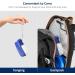 Foldable Dog Water Bottle | Travel-Friendly Dog Water Dispenser - BPA-Free, Lightweight, 12 oz - Blue - Buy Online on GoSupps.com