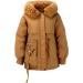 Buy Hehiy Ladies Winter Coat - Warm Quilted Long Hooded Fleece Jacket in White & Black | Stylish Women's Outerwear Sizes XS-XXL - Buy Online on GoSupps.com