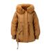 Hehiy ladies winter coat warm quilted coat long with hood white fleece jacket women ladies coat black xs buffer jacket women short leather quilted coat without sleeves women long blue coffee xxl